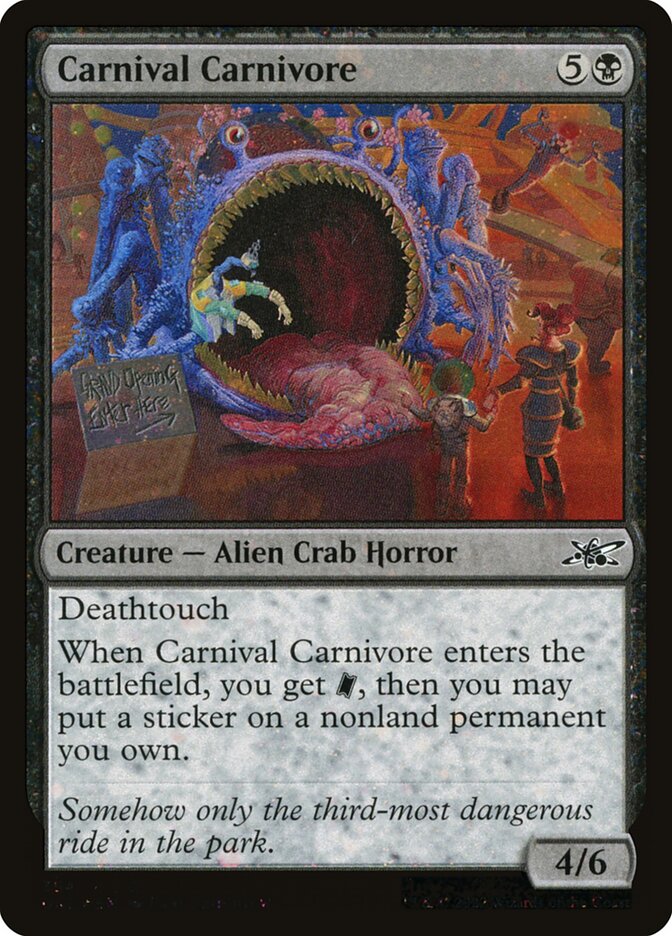 Carnival Carnivore (Galaxy Foil)