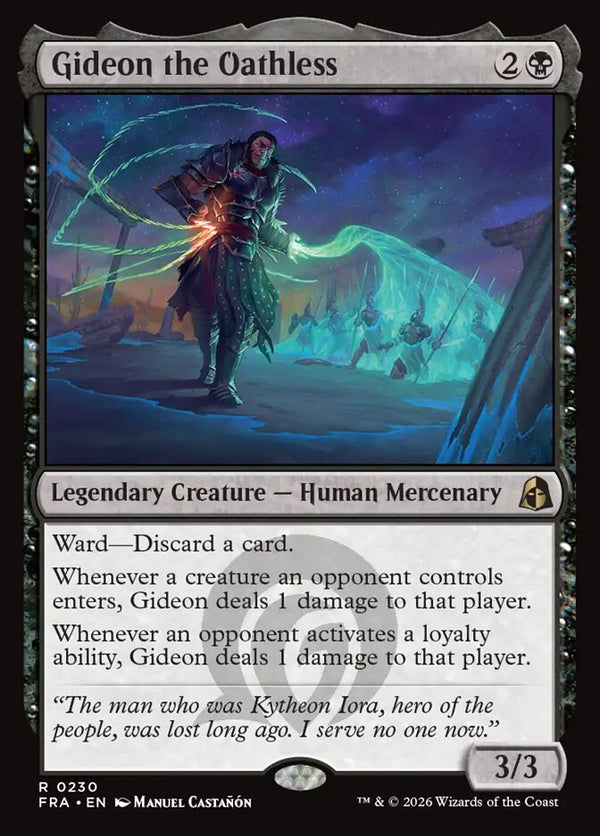 Gideon the Oathless (FRA 230) - Magic: The Gathering