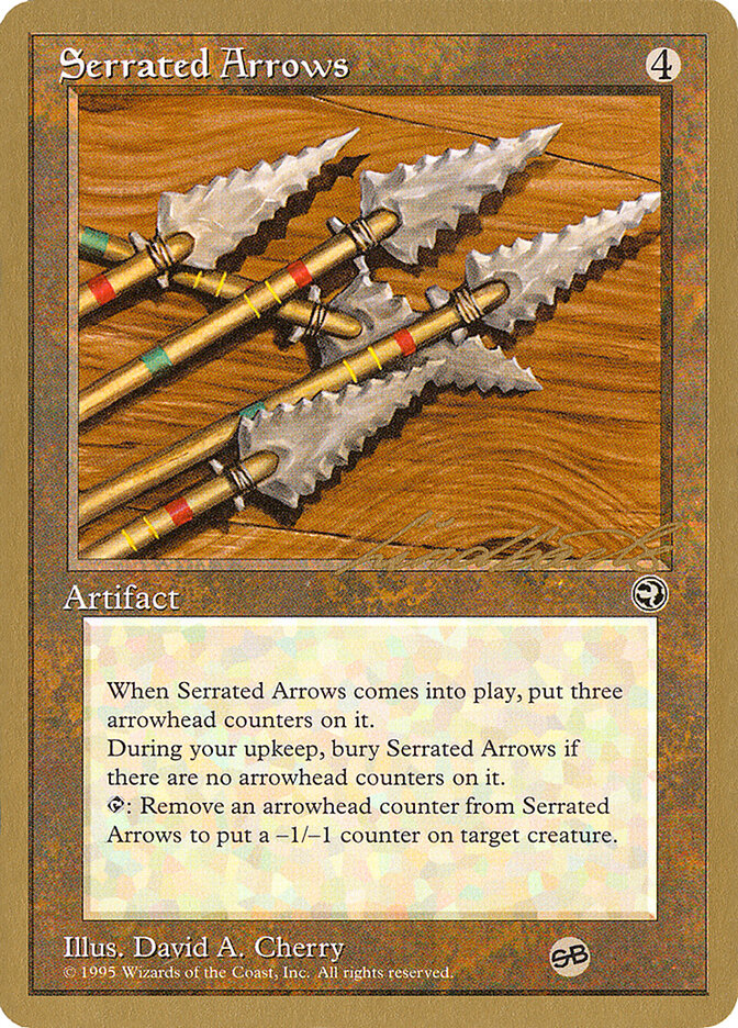 Serrated Arrows - 1996 Leon Lindback (HML) (SB)