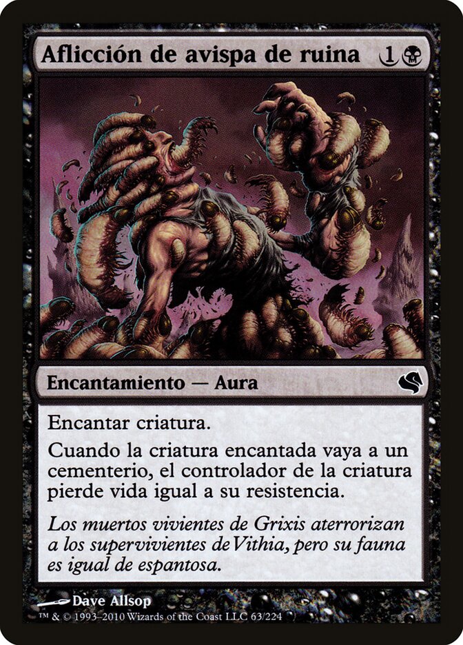 Banewasp Affliction (Spanish) - "Afliccion de avispa de ruina"