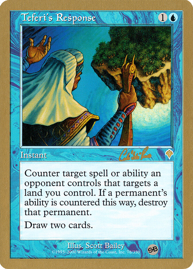 Teferi's Response - 2002 Carlos Romao (INV) (SB)