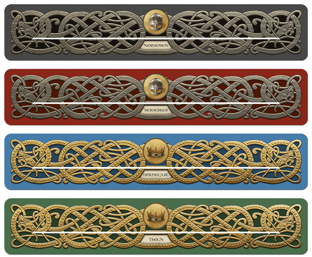 878 Vikings: Invasions of England – Wooden Card Holders