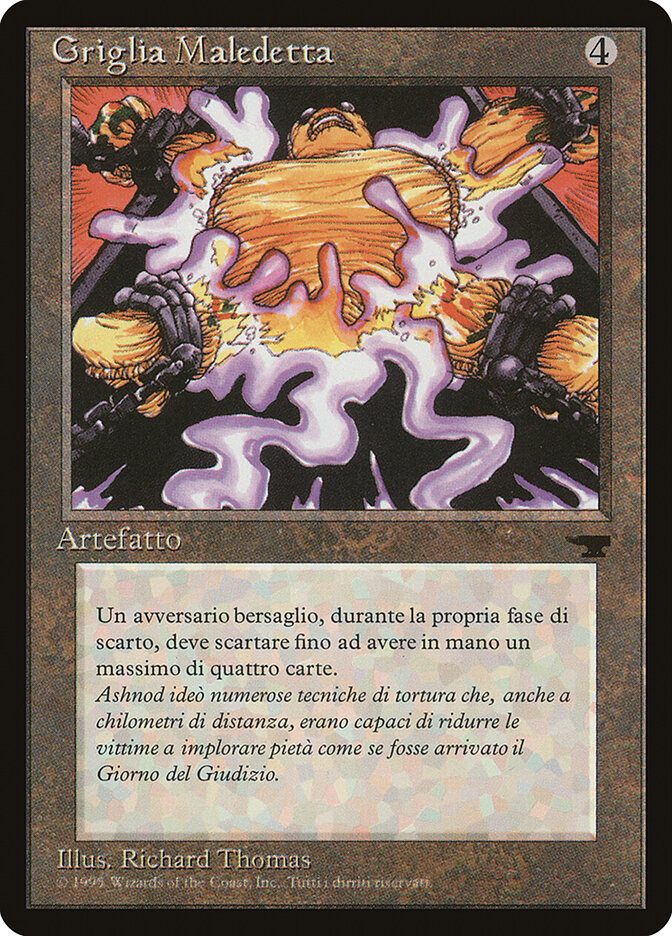 Cursed Rack (Italian) - "Griglia Maledetta"