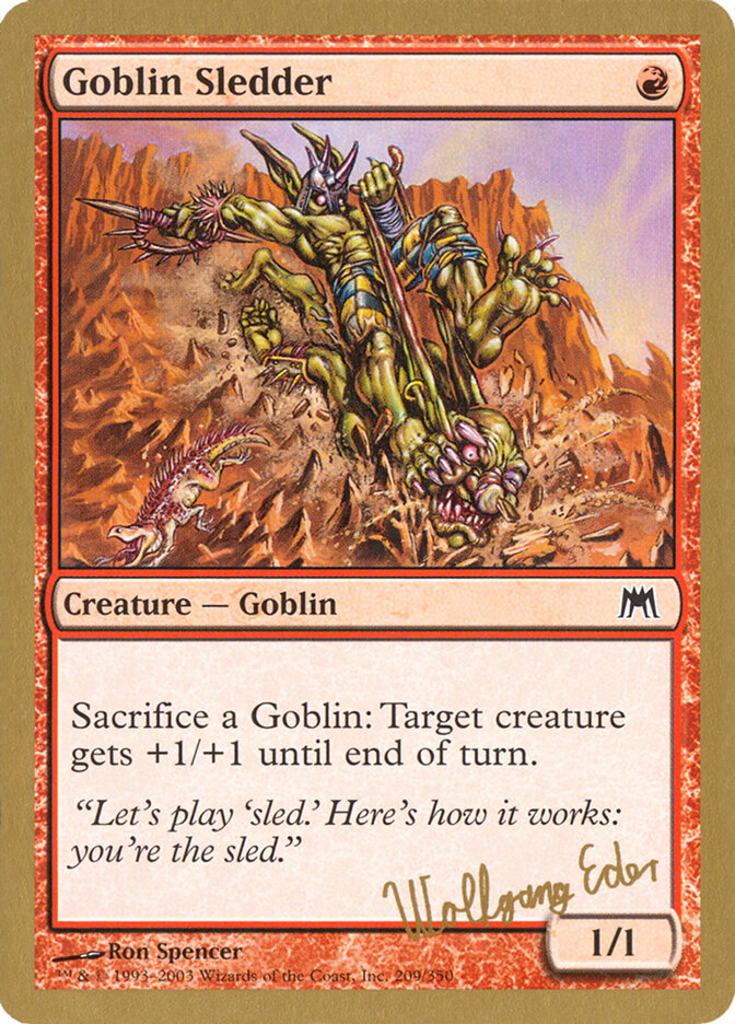 Goblin Sledder - 2003 Wolfgang Eder (ONS)