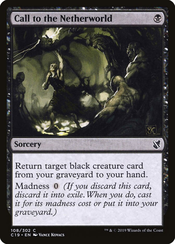 Call to the Netherworld - Magic: The Gathering