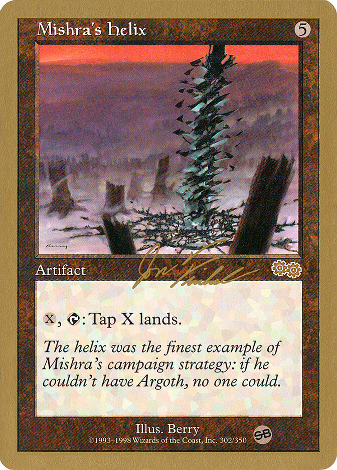 Mishra's Helix - 2000 Jon Finkel (USG) (SB)
