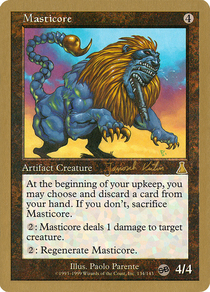 Masticore - 2000 Janosch Kuhn (UDS) (SB)