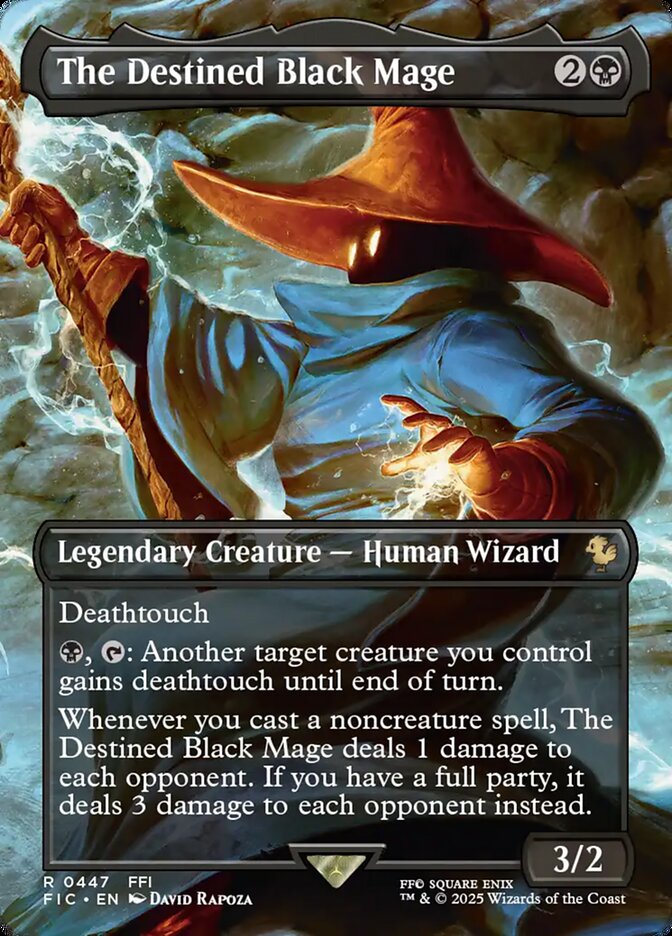 The Destined Black Mage (Borderless)