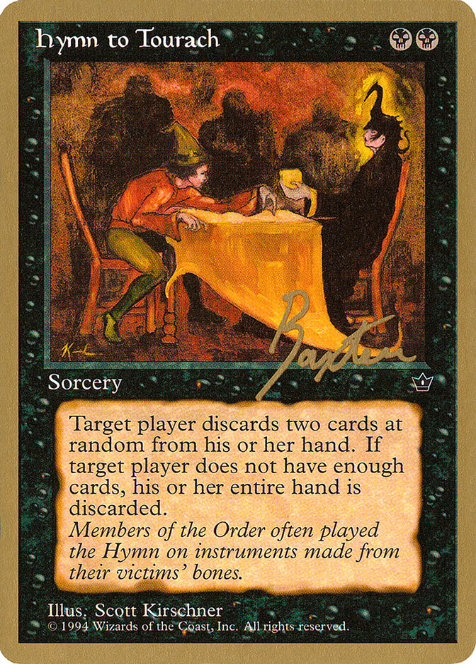 Hymn to Tourach (Table) - 1996 George Baxter (FEM)
