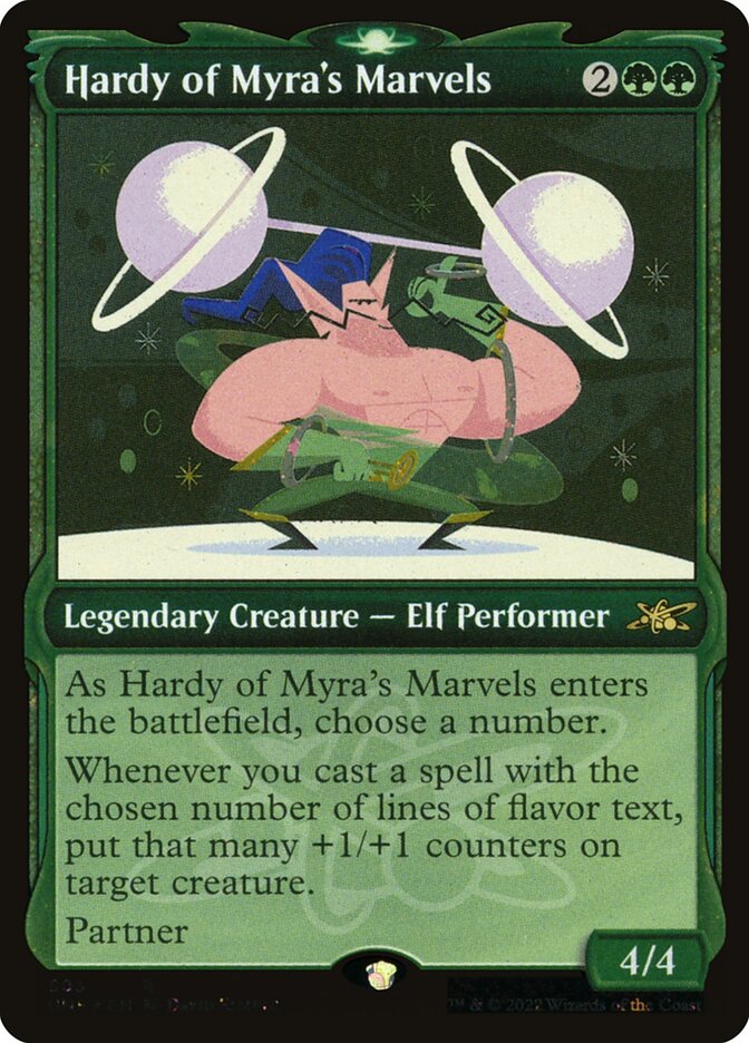 Hardy of Myra's Marvels (Showcase) (Galaxy Foil)