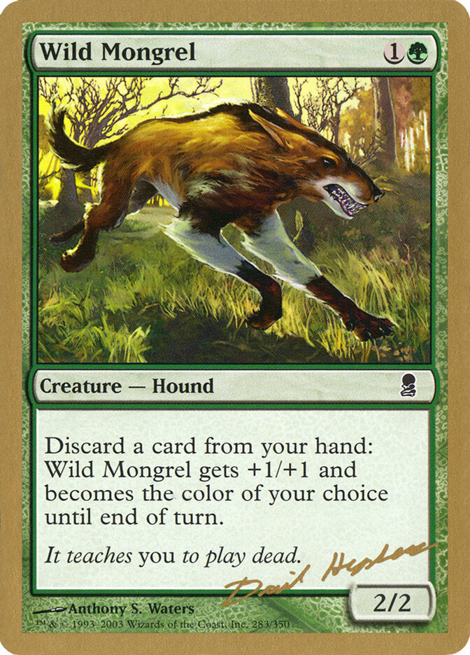 Wild Mongrel - 2003 Dave Humpherys (ODY)