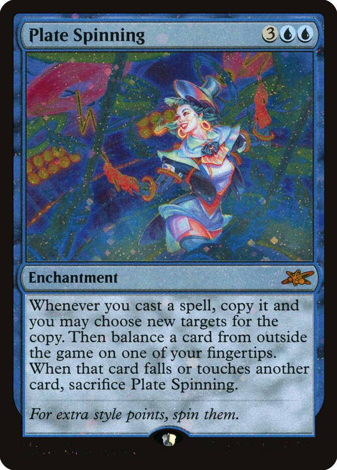 Plate Spinning (Galaxy Foil)