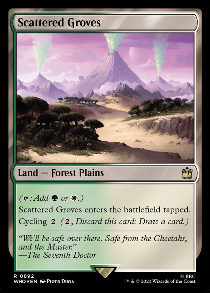 Scattered Groves (Surge Foil)