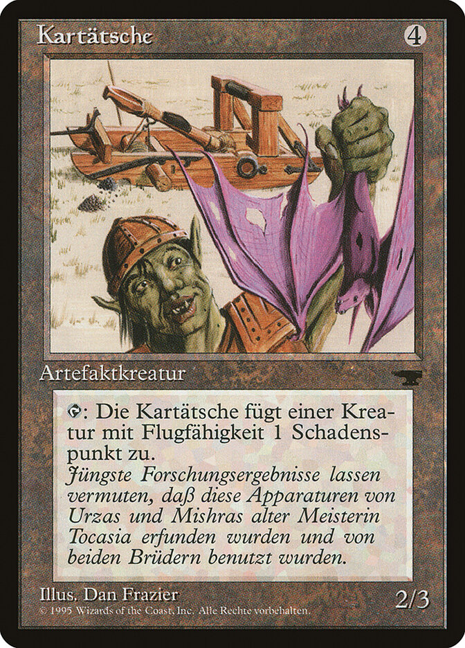 Grapeshot Catapult (German) - "Kartatsche"