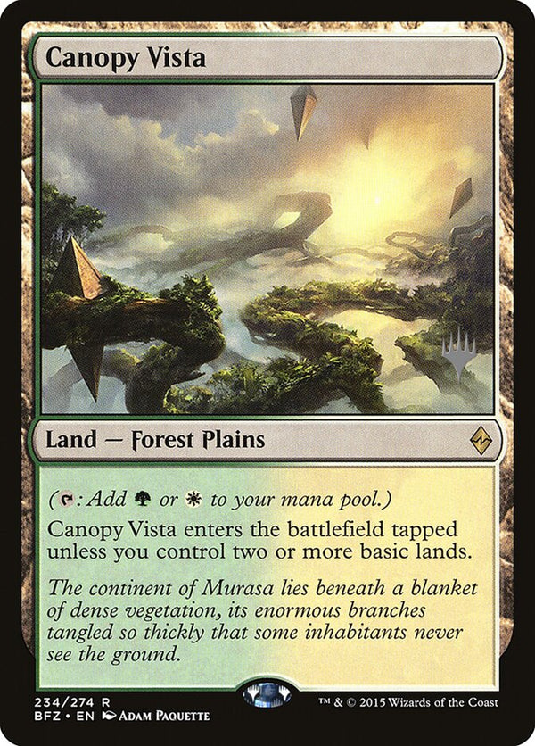 Canopy Vista - Magic: The Gathering