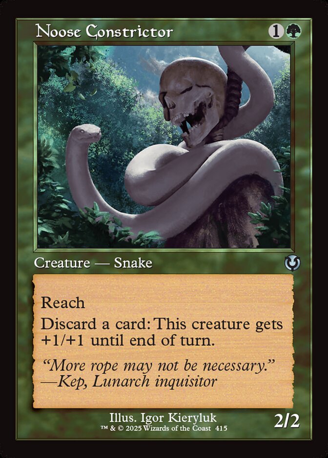 Noose Constrictor (Retro Frame)