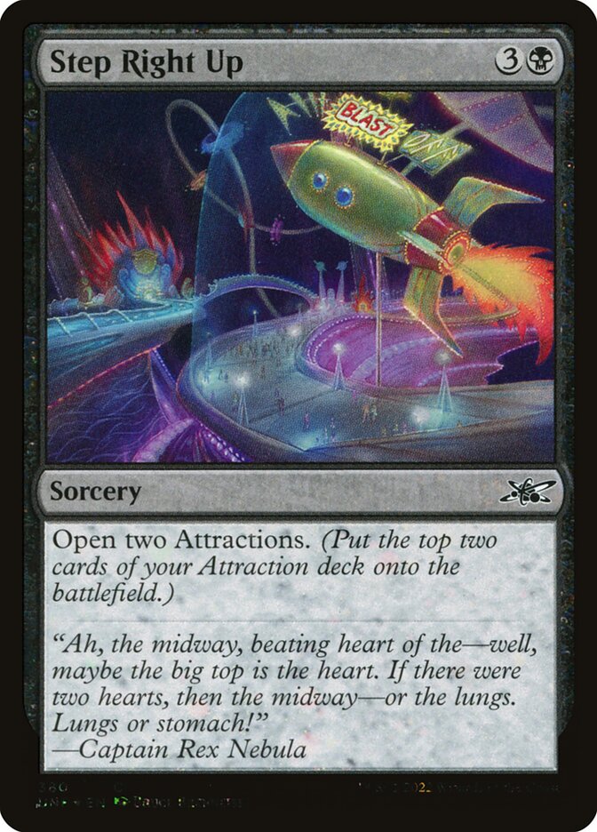 Step Right Up (Galaxy Foil)