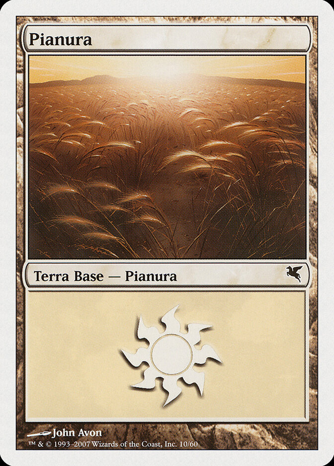 Plains (Italian) - "Pianura" (L10)