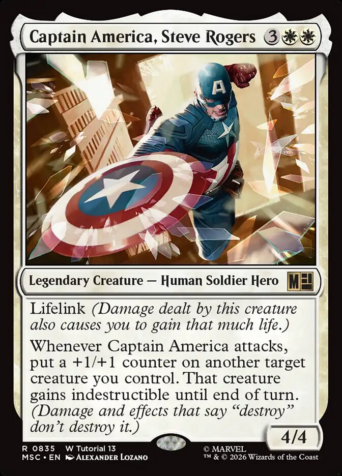 Captain America, Steve Rogers (0835)