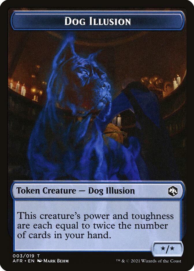 Dog Illusion Token