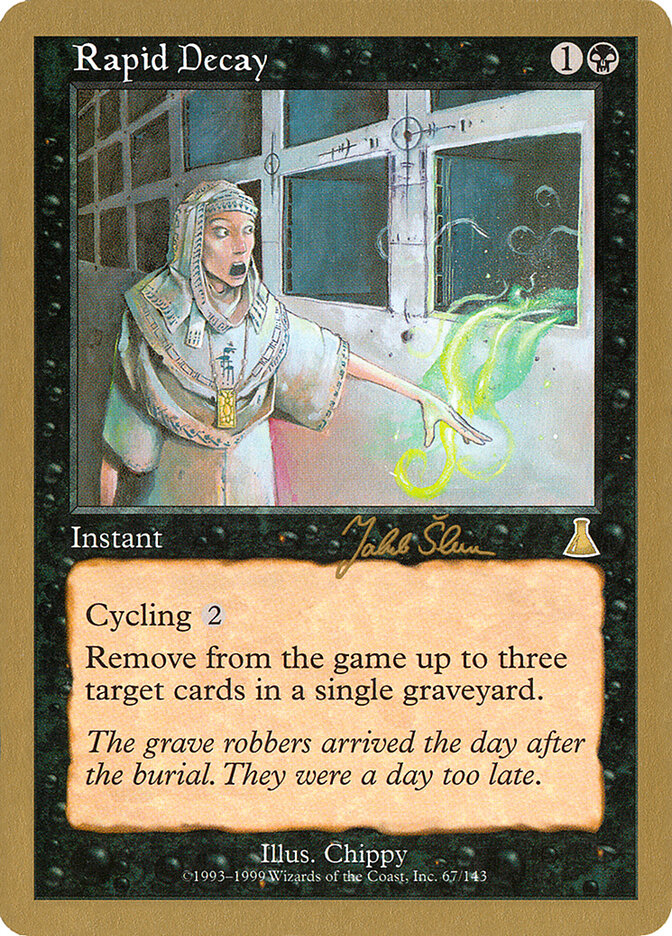Rapid Decay - 1999 Jakub Slemr (UDS)