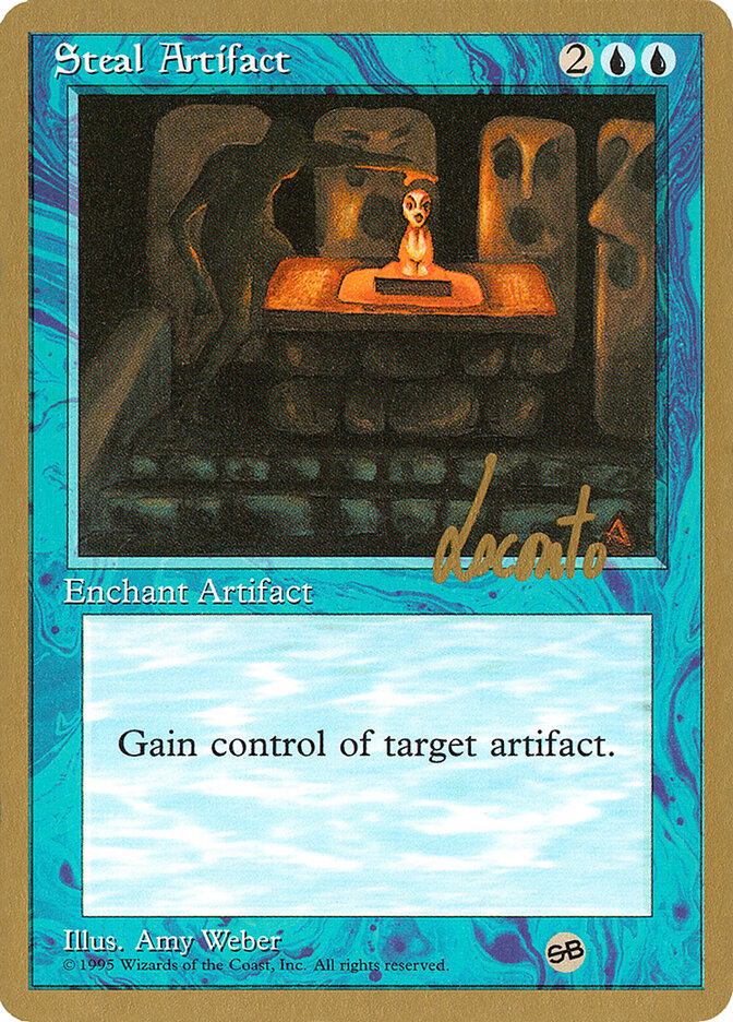 Steal Artifact - 1996 Michael Loconto (4ED) (SB)