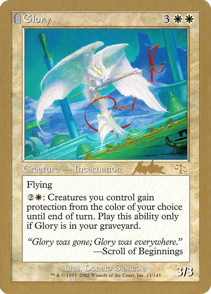 Glory - 2002 Brian Kibler (JUD)