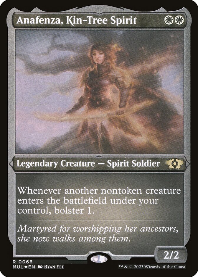 Anafenza, Kin-Tree Spirit (Foil Etched)