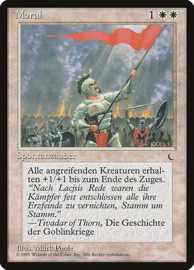 Morale (German) - "Moral"