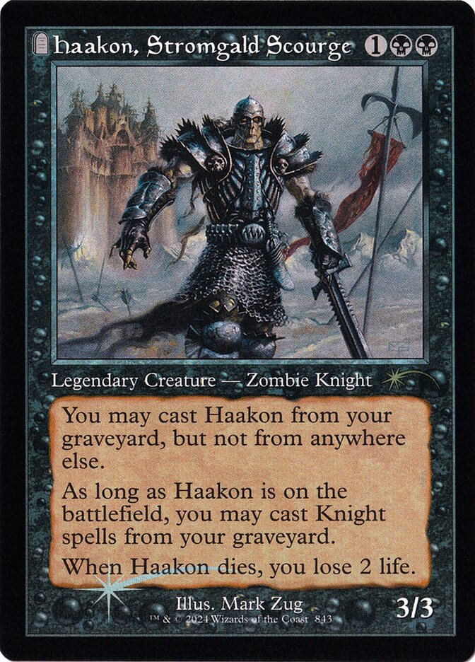 Haakon, Stromgald Scourge (Retro Frame)