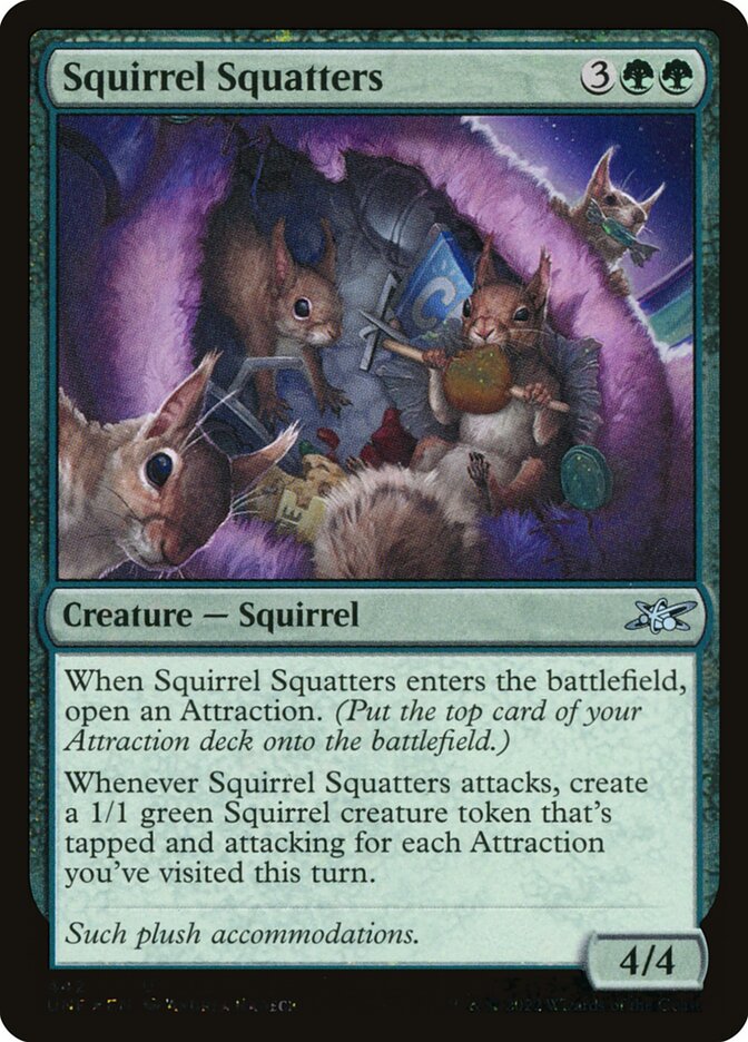 Squirrel Squatters (Galaxy Foil)