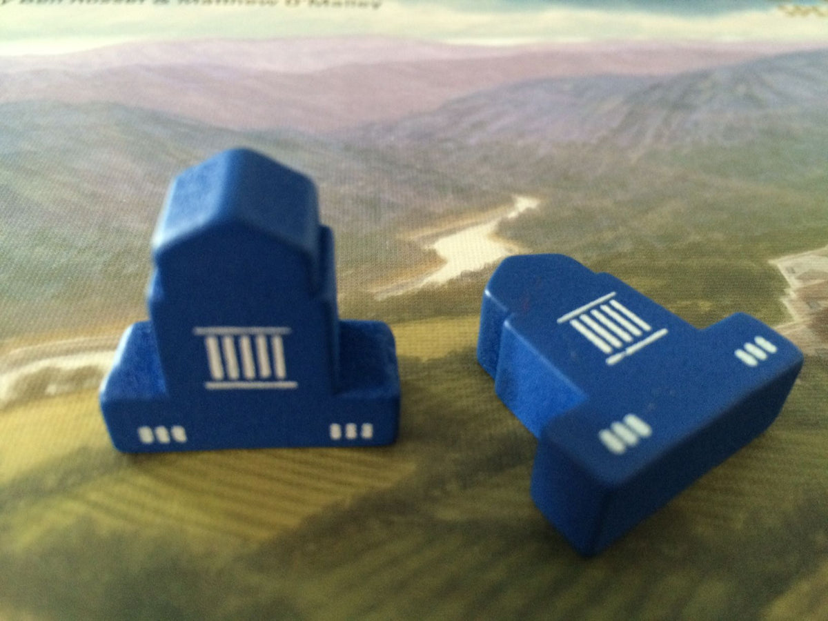 Between Two Cities: Gen Con 2015 Promo City Tokens