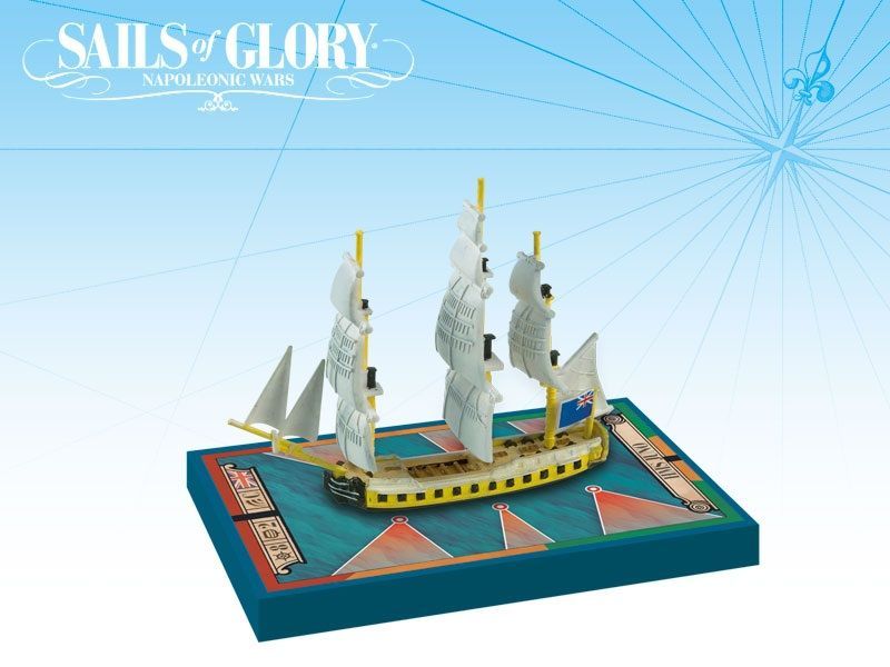 Sails of Glory: Ship Pack – HMS Juno 1780 / HMS Castor 1785