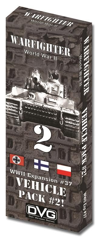 Warfighter: WWII Expansion #37 – Vehicle Pack #2