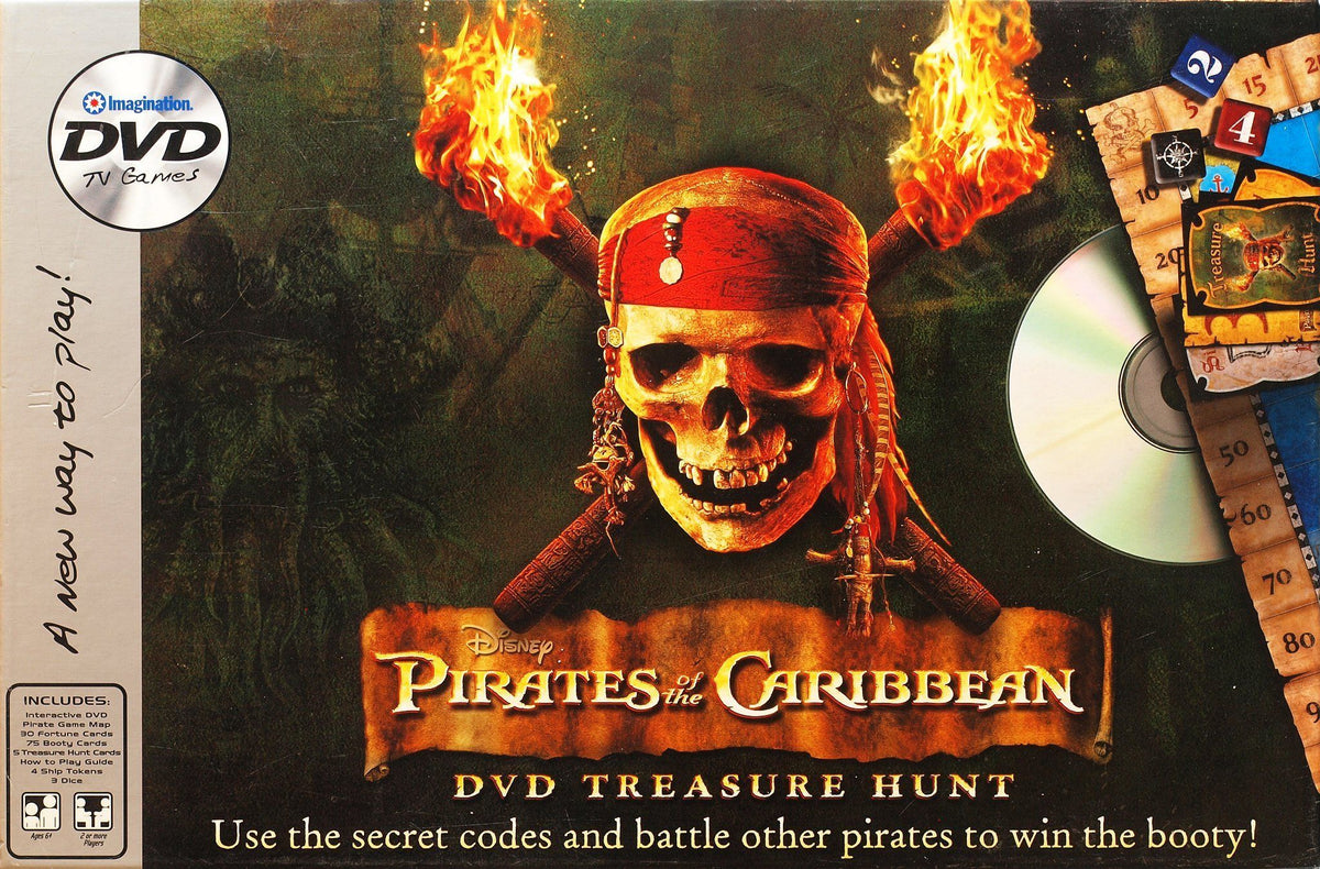 Pirates of the Caribbean DVD Treasure Hunt