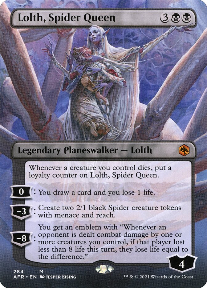 Lolth, Spider Queen (Borderless)