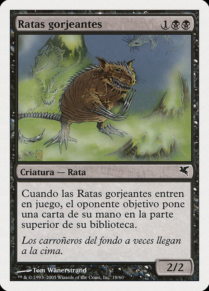 Chittering Rats (Spanish) - "Ratas gorjeantes" (A19)