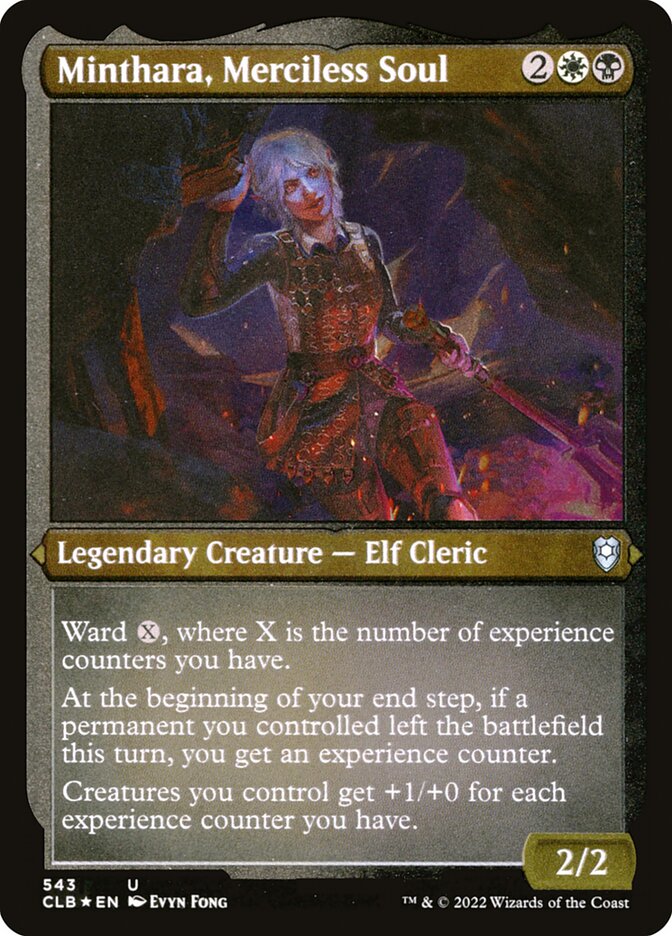 Minthara, Merciless Soul (Foil Etched)