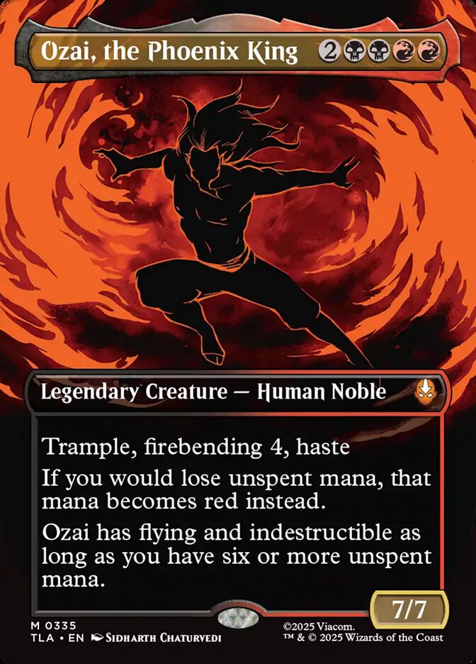 Ozai, the Phoenix King (0335) (Borderless)