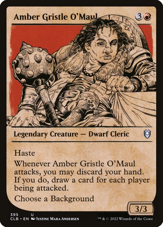 Amber Gristle O'Maul (Showcase)