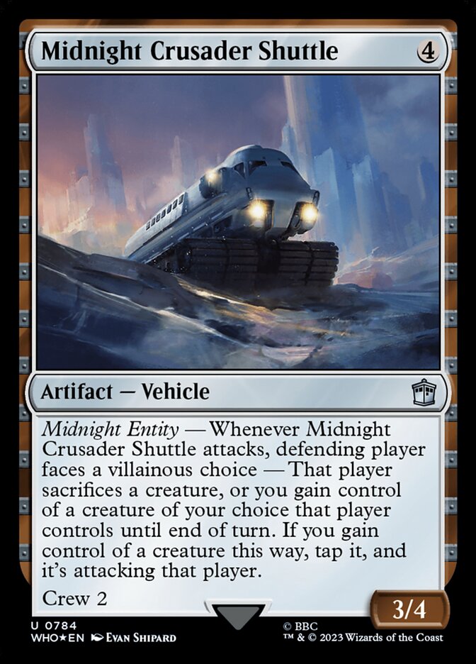 Midnight Crusader Shuttle (Surge Foil)