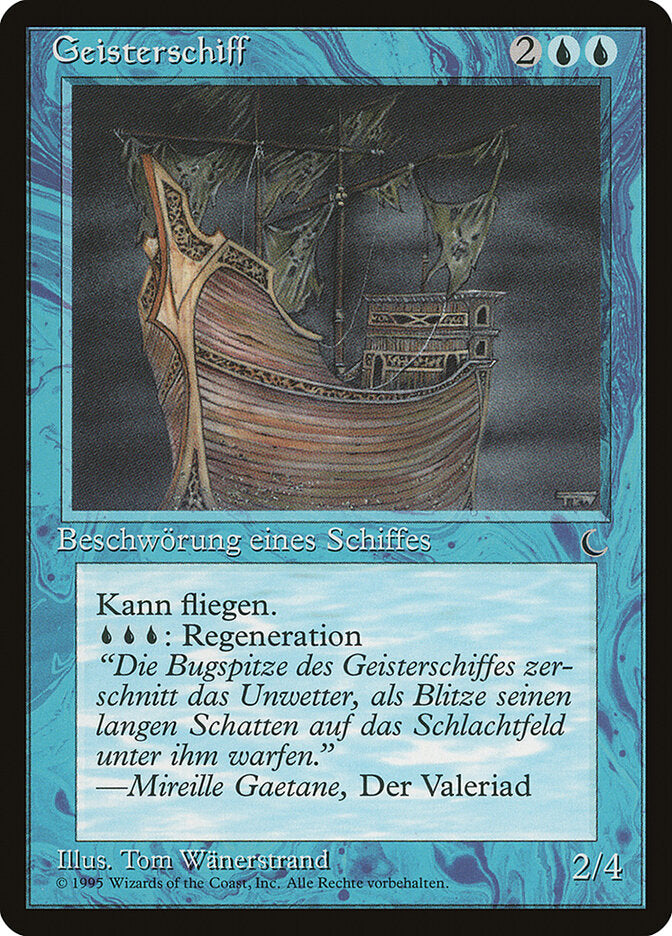 Ghost Ship (German) - "Geisterschiff"