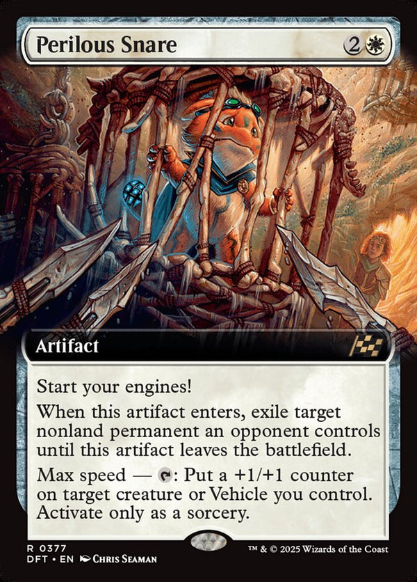 Perilous Snare (Extended Art) - Magic: The Gathering
