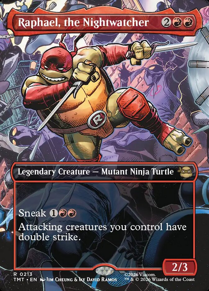 Raphael, the Nightwatcher (Borderless)