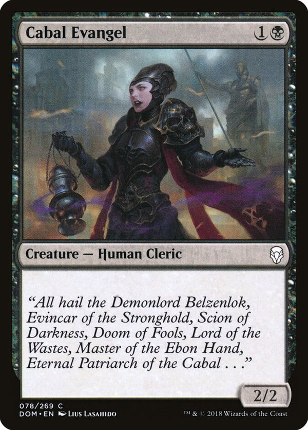Cabal Evangel - Magic: The Gathering