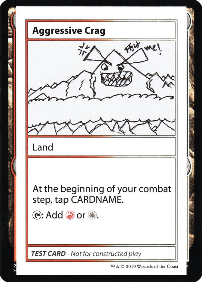 Aggressive Crag (No PW Symbol)