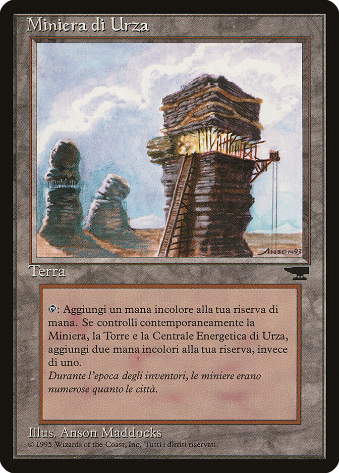 Urza's Mine (Clawed Sphere) (Italian) - "Miniera di Urza"