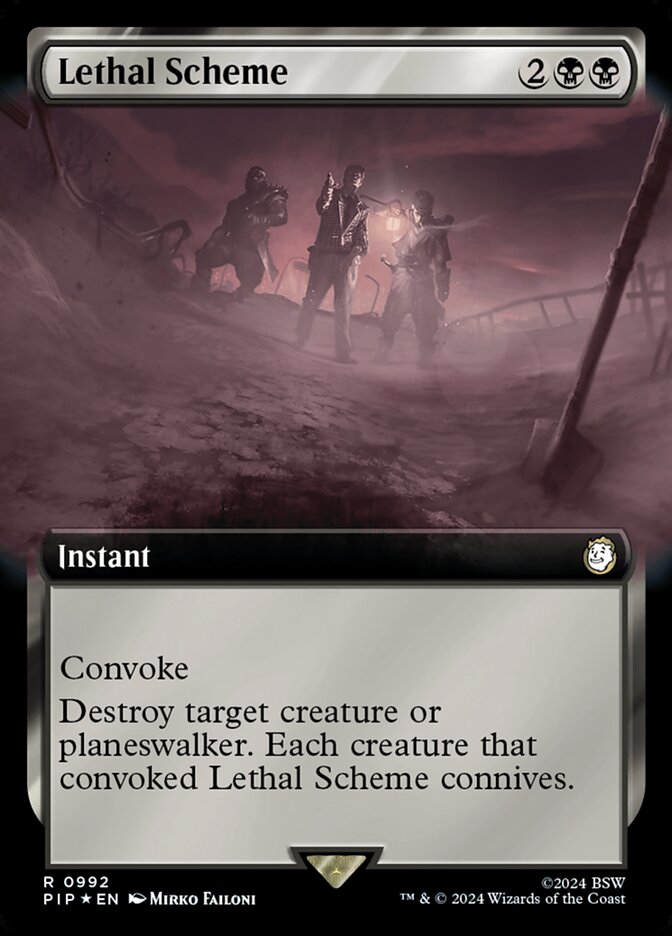 Lethal Scheme (Extended Art) (Surge Foil)