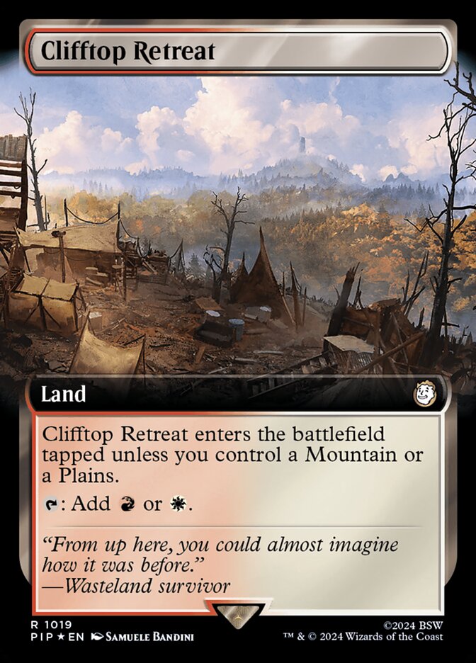 Clifftop Retreat (Extended Art) (Surge Foil)