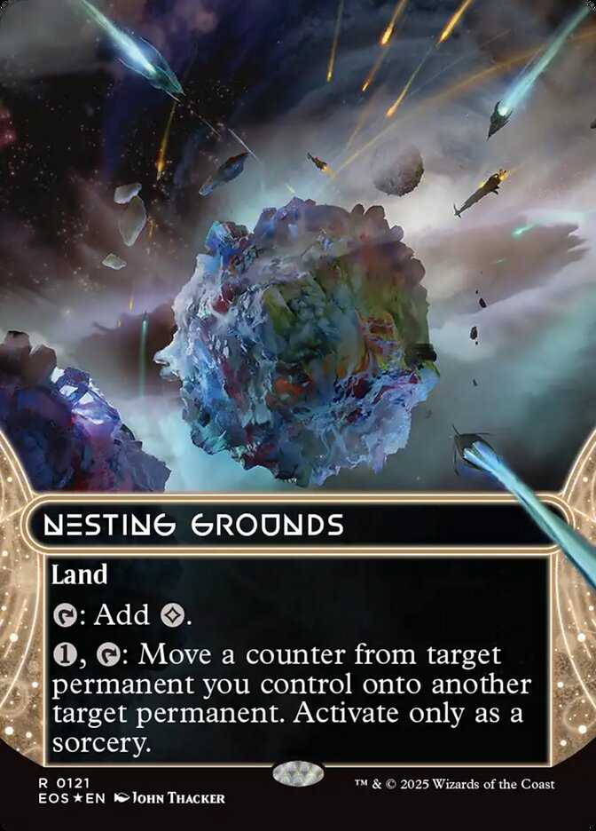 Nesting Grounds (0121) (Borderless) (Galaxy Foil)
